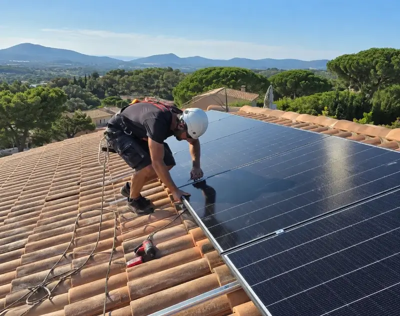 Installateur panneaux solaires Oyonnax — pose photovoltaïque sur toiture